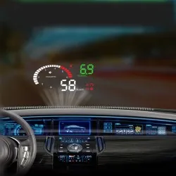 Car Mounted HUD Head Up Display Fuel Consumption Voltage Projector Car Mounted HUD Head Up Display Fuel Consumption Voltage Projector