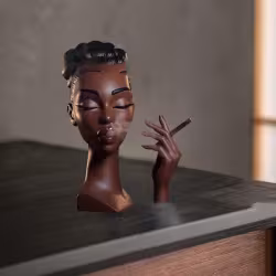 Head Aromatherapy Furnace Black Women Head Aromatherapy Furnace Black Women