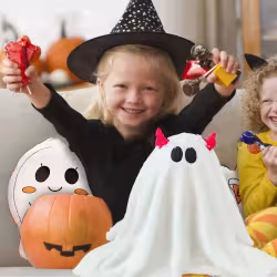 GUS THE GHOST WISH PUMPKIN GHOST Plush Toy GUS THE GHOST WISH PUMPKIN GHOST Plush Toy