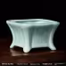 Square Flower Pot Ceramic Basin Large Diameter High Square Flower Pot Ceramic Basin Large Diameter High