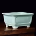 Square Flower Pot Ceramic Basin Large Diameter High