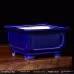 Square Flower Pot Ceramic Basin Large Diameter High