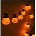 PVC Soft Material Halloween Lighting Chain Pumpkin Ghost Bat Modeling Lamp Indoor And Outdoor Home Decoration