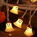 PVC Soft Material Halloween Lighting Chain Pumpkin Ghost Bat Modeling Lamp Indoor And Outdoor Home Decoration PVC Soft Material Halloween Lighting Chain Pumpkin Ghost Bat Modeling Lamp Indoor And Outdoor Home Decoration