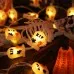 PVC Soft Material Halloween Lighting Chain Pumpkin Ghost Bat Modeling Lamp Indoor And Outdoor Home Decoration PVC Soft Material Halloween Lighting Chain Pumpkin Ghost Bat Modeling Lamp Indoor And Outdoor Home Decoration
