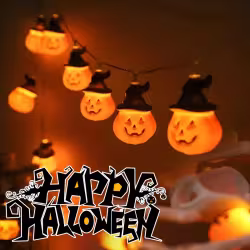 PVC Soft Material Halloween Lighting Chain Pumpkin Ghost Bat Modeling Lamp Indoor And Outdoor Home Decoration PVC Soft Material Halloween Lighting Chain Pumpkin Ghost Bat Modeling Lamp Indoor And Outdoor Home Decoration