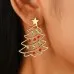 Christmas Earrings With Christmas Tree Colorful Zircon Christmas Tree Earrings For Women Personality Earrings Party Jewelry Christmas Gift Christmas Earrings With Christmas Tree Colorful Zircon Christmas Tree Earrings For Women Personality Earrings Party Jewelry Christmas Gift