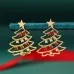 Christmas Earrings With Christmas Tree Colorful Zircon Christmas Tree Earrings For Women Personality Earrings Party Jewelry Christmas Gift Christmas Earrings With Christmas Tree Colorful Zircon Christmas Tree Earrings For Women Personality Earrings Party Jewelry Christmas Gift