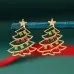 Christmas Earrings With Christmas Tree Colorful Zircon Christmas Tree Earrings For Women Personality Earrings Party Jewelry Christmas Gift Christmas Earrings With Christmas Tree Colorful Zircon Christmas Tree Earrings For Women Personality Earrings Party Jewelry Christmas Gift