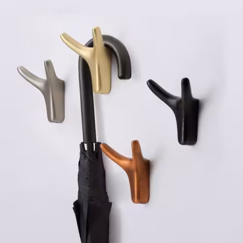 Nordic Horn Clothes Bathroom Closet Door Wall-mounted Hook