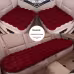 Car Cushion Winter Bubble Velvet Rabbit Plush Three-piece Set Without Backrest Car Cushion Winter Bubble Velvet Rabbit Plush Three-piece Set Without Backrest