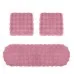 Car Cushion Winter Bubble Velvet Rabbit Plush Three-piece Set Without Backrest Car Cushion Winter Bubble Velvet Rabbit Plush Three-piece Set Without Backrest