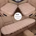 Car Cushion Winter Bubble Velvet Rabbit Plush Three-piece Set Without Backrest Car Cushion Winter Bubble Velvet Rabbit Plush Three-piece Set Without Backrest