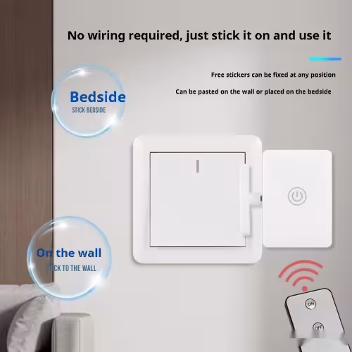 Lazy Lights Off Charging Wiring Free Remote Control Lights Controller
