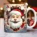 Creative 3D Christmas Ceramic Mug Unique Space Design Snowman Santa Coffee Cup Tea Milk Mug Christmas Gifts For Kids Adults Kitchen Gadgets Creative 3D Christmas Ceramic Mug Unique Space Design Snowman Santa Coffee Cup Tea Milk Mug Christmas Gifts For Kids Adults Kitchen Gadgets