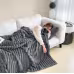 Soft Wind Bubble Velvet Blanket Warm Solid Rabbit Fur Blankets Double-sided Thickening Cover Throw Warm Fur Blanket