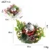 Christmas Candle Metals Candlestick Wreath Artificial Pinball Pinecone Candle Holder Fake Leaves Xmas New Year Home Table Decor Christmas Candle Metals Candlestick Wreath Artificial Pinball Pinecone Candle Holder Fake Leaves Xmas New Year Home Table Decor