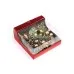 Christmas Candle Metals Candlestick Wreath Artificial Pinball Pinecone Candle Holder Fake Leaves Xmas New Year Home Table Decor Christmas Candle Metals Candlestick Wreath Artificial Pinball Pinecone Candle Holder Fake Leaves Xmas New Year Home Table Decor