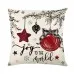 Christmas Cushion Cover Pillowcase Merry Christmas Decor For Home Xmas Ornament Happy NewYear Gift
