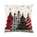 Christmas Cushion Cover Pillowcase Merry Christmas Decor For Home Xmas Ornament Happy NewYear Gift