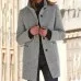 Fashion Stand Collar Woolen Coat With Pockets Fall Winter Casual Button Outwear For Women Clothing Fashion Stand Collar Woolen Coat With Pockets Fall Winter Casual Button Outwear For Women Clothing