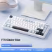 Full-key Hot Plug Wireless Three-mode Bluetooth Keyboard