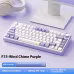 Full-key Hot Plug Wireless Three-mode Bluetooth Keyboard Full-key Hot Plug Wireless Three-mode Bluetooth Keyboard