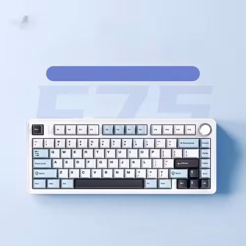 Full-key Hot Plug Wireless Three-mode Bluetooth Keyboard