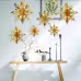 Christmas Atmosphere Snowflake Paper Hanging Charm