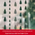 Christmas Atmosphere Snowflake Paper Hanging Charm