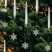 Christmas Candle LED Indoor Holiday Christmas Tree Ornaments Festive Atmosphere Decoration Christmas Pendant