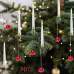 Christmas Candle LED Indoor Holiday Christmas Tree Ornaments Festive Atmosphere Decoration Christmas Pendant Christmas Candle LED Indoor Holiday Christmas Tree Ornaments Festive Atmosphere Decoration Christmas Pendant