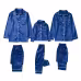 Children's Long-sleeved Parent-child Ice Silk Pajamas Suit Children's Long-sleeved Parent-child Ice Silk Pajamas Suit