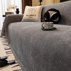 Herringbone Pattern Sofa Cover Universal All-inclusive Herringbone Pattern Sofa Cover Universal All-inclusive