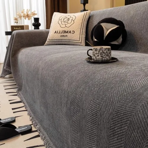 Herringbone Pattern Sofa Cover Universal All-inclusive