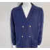 Cardigan Lapel Sweater Coat For Men Fall Winter Slim Double Breasted Sweaters Business Casual Style Lightweight Tops