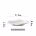Creative Fashion White Pattern Light Plate Creative Fashion White Pattern Light Plate