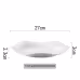 Creative Fashion White Pattern Light Plate