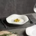 Creative Fashion White Pattern Light Plate