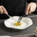 Creative Fashion White Pattern Light Plate