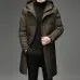 Down Jacket Fashion Long Stand-up Collar Zipper Thermal Cardigan Coat Down Jacket Fashion Long Stand-up Collar Zipper Thermal Cardigan Coat