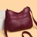 New Soft Leather Textured Crossbody Bag For Middle-aged People Women New Soft Leather Textured Crossbody Bag For Middle-aged People Women