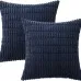 Simple Wheat Ear Corduroy Home Pillow
