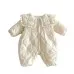 Newborn Jumpsuit Fleece-lined Quilted