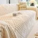 Household Thickened Fleece Solid Color All-inclusive Sofa Cover