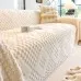 Household Thickened Fleece Solid Color All-inclusive Sofa Cover