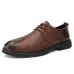 Plus Size Men's Casual Shoes Genuine Leather Lace-up Soft Bottom Plus Size Men's Casual Shoes Genuine Leather Lace-up Soft Bottom
