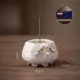 Creative Ceramic Lotus Line Incense Holder Handmade