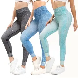 Retro Printed High Waist Tight Leggings Comfortable Stretch Sports Yoga Pants Retro Printed High Waist Tight Leggings Comfortable Stretch Sports Yoga Pants