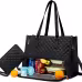 Fashionable Lunch Tote Bag Women's Thermal Insulation Lunch Box Leak-proof Crossbody Computer Storage Bag Quilted Large Capacity Handbag With Purse Fashionable Lunch Tote Bag Women's Thermal Insulation Lunch Box Leak-proof Crossbody Computer Storage Bag Quilted Large Capacity Handbag With Purse